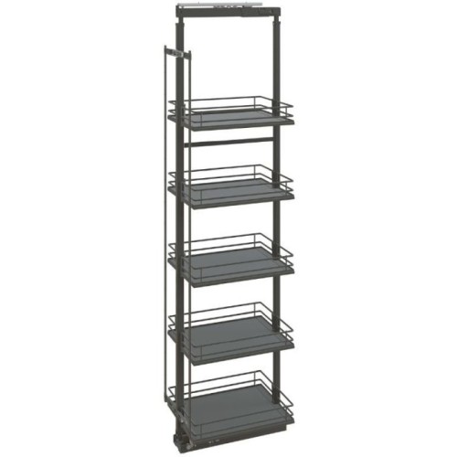 Vaulth-Sagel Storage - VS Tal Larder 400mm, Unhanded, Premea Lava Grey