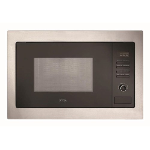 CDA - Built-In Microwave Oven & Grill, LED Timer & Clock, 900W