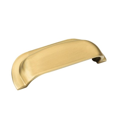 Kitchen Handles - Oxford Cup / Brushed Satin Brass (123)