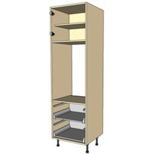 Kitchen Units - 600mm Appliance (Oven) Housing 2150mm High With Drawers