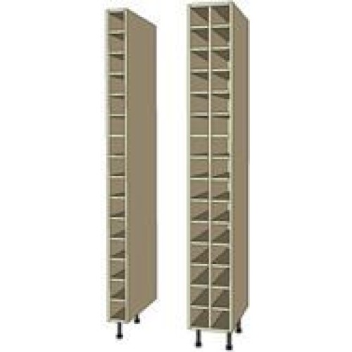 Kitchen Units - 300mm Tall Wine Rack 2150mm High