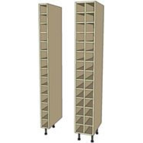 Kitchen Units - 300mm Tall Wine Rack 1965mm High