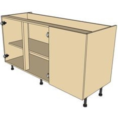 Kitchen Units - 1500mm Highline Corner Base Unit 500mm RH Blank