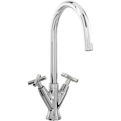 CDA - Quarter Turn Cross Handle Monobloc Tap