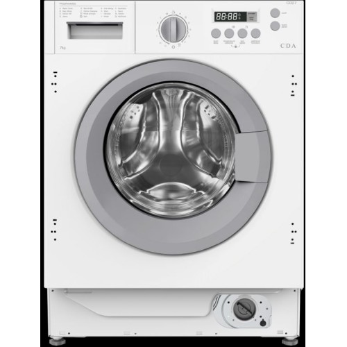 CDA - Integrated Washing Machine, 1200 Spin Speed, 7Kg Wash Load