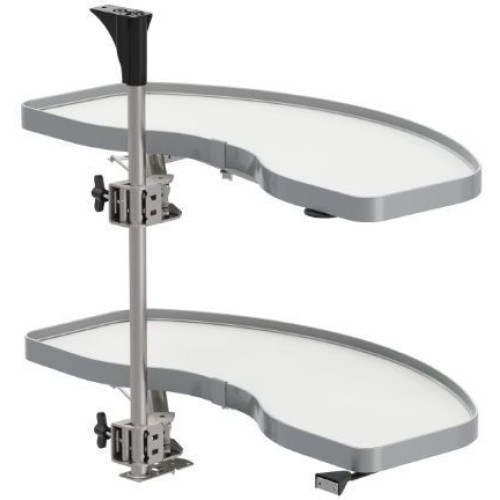 Vaulth-Sagel Storage - VS Cornerstone Swing 400mm, Unhanded, Basic Silver/White