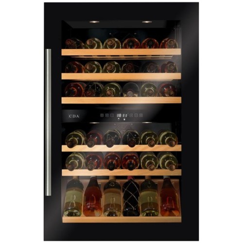 CDA - Integrated Wine Cooler, Dual Temperature Zones