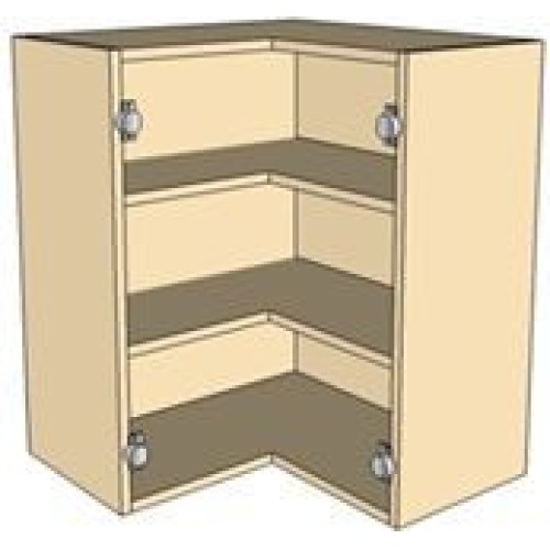 Kitchen Units - 620 x 620mm L Shape Corner Wall Unit 720mm High